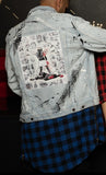 VITRUVIAN MUHAMMAD ALI DENIM JACKET
